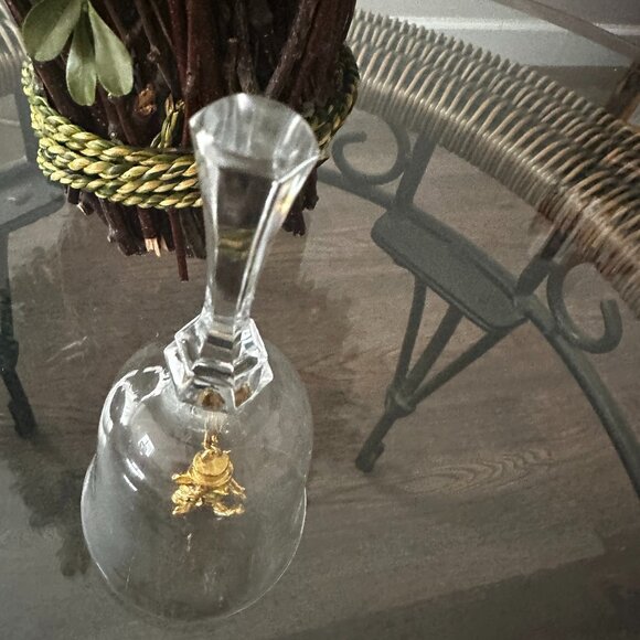 England Collectors Society Disney Crystal Character Bell (Mickey) 1980's - Picture 4 of 4